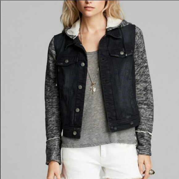 Free People Denim & Knit Jacket - Picture 10 of 10